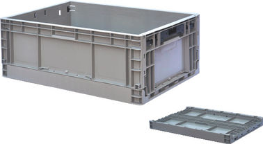 Light Duty Portable Plastic Storage Crate Customized Size And Color