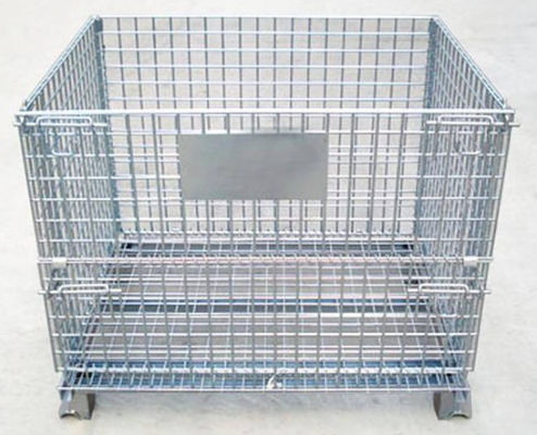 Stackable Collapsible Wire Container Capacity 1500kg