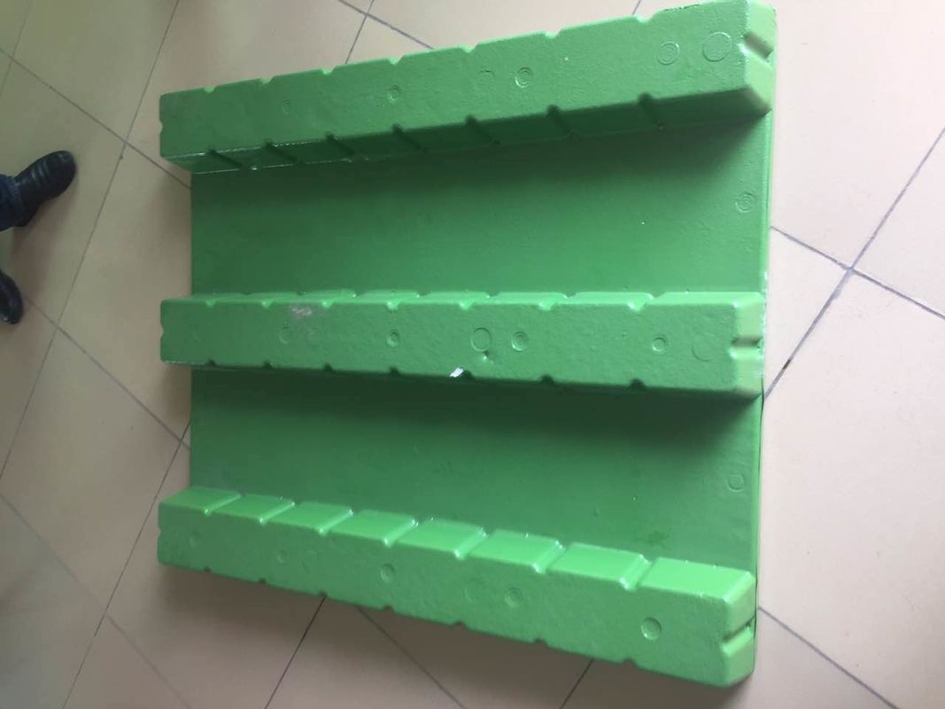 3 Runners PET EPS Pallet Light Duty High Strength Long Life Span
