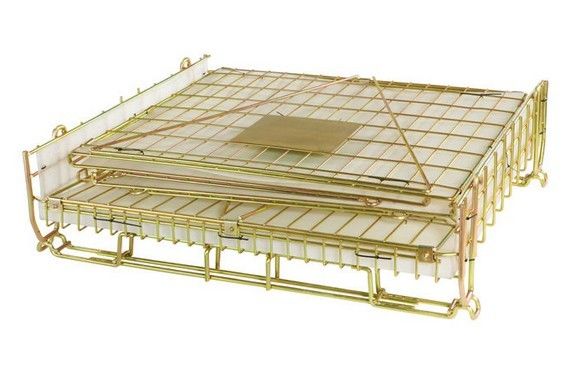 OEM Galvanized Euro Bottle Collapsible Wire Container Stillage Storage Cage